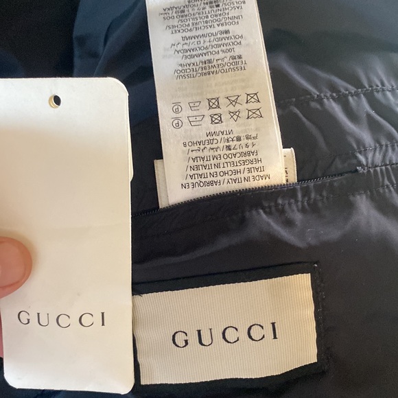 GG jacquard nylon padded jacket - Picture 2 of 6